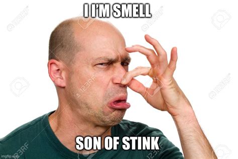 stinky pronunciation meme|stinky person meme.